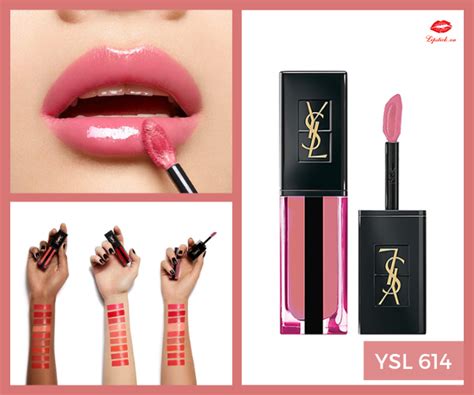 ysl 614 rose immerge - warm pastel pink|reviews of 614 Rose Immerge, a Yves Saint Laurent Water Stain .